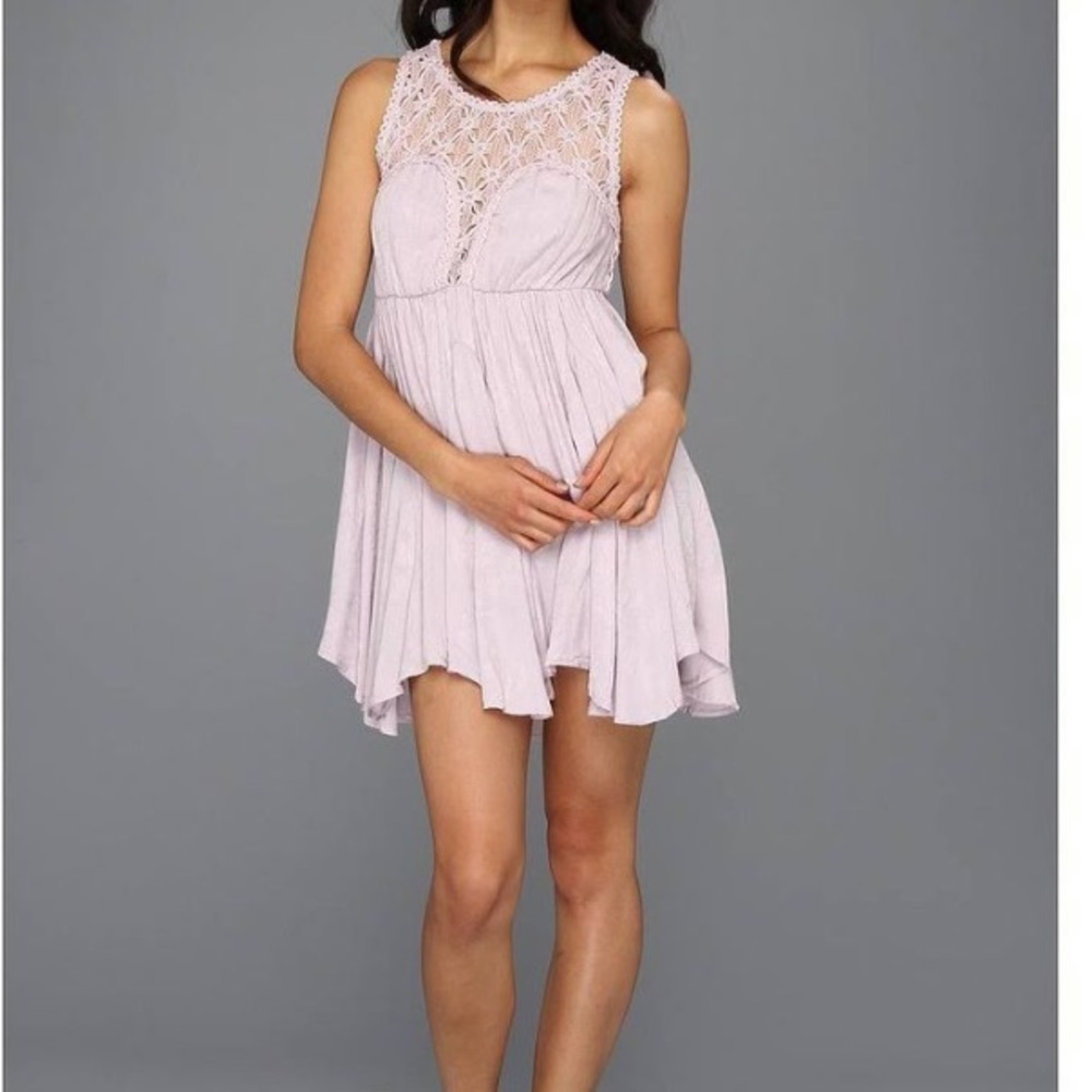 Free people fiesta crochet dress